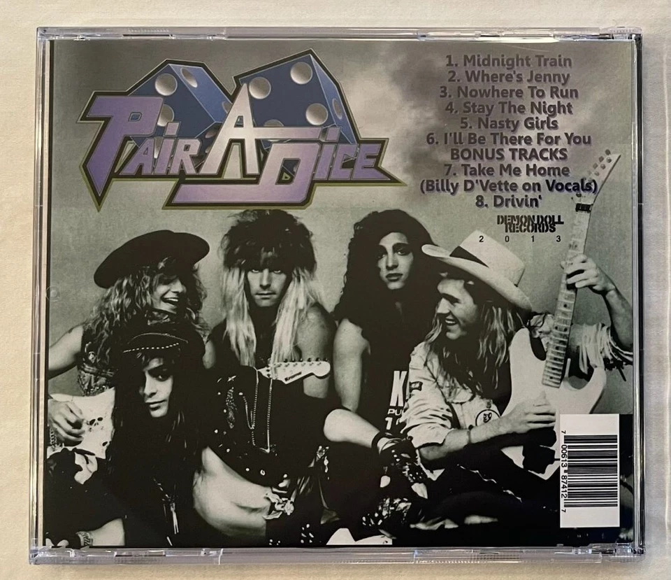 PairADice — Midnight Train (выпуск 2014 года) Пол Лансия на вокале / Дэйв Маршалл - Изображение 2 из 4