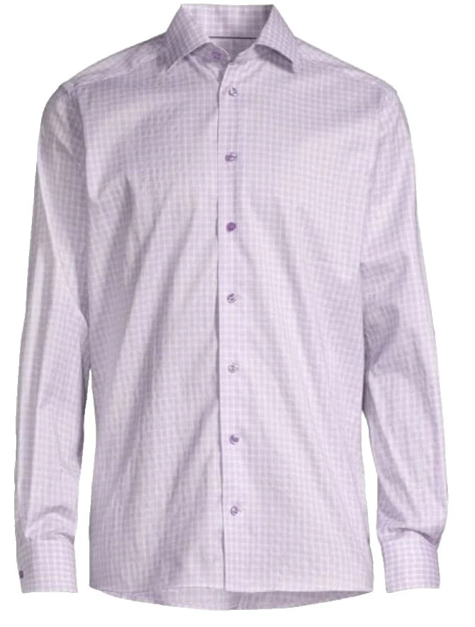 Cotton Blend Slim Dress Shirts for Men