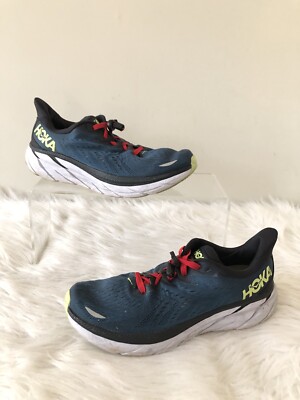 Hoka One One Clifton 8 Blue Coral Butterfly Men\'s 12 D Running Shoes Sneakers Hoka Men main image 3
