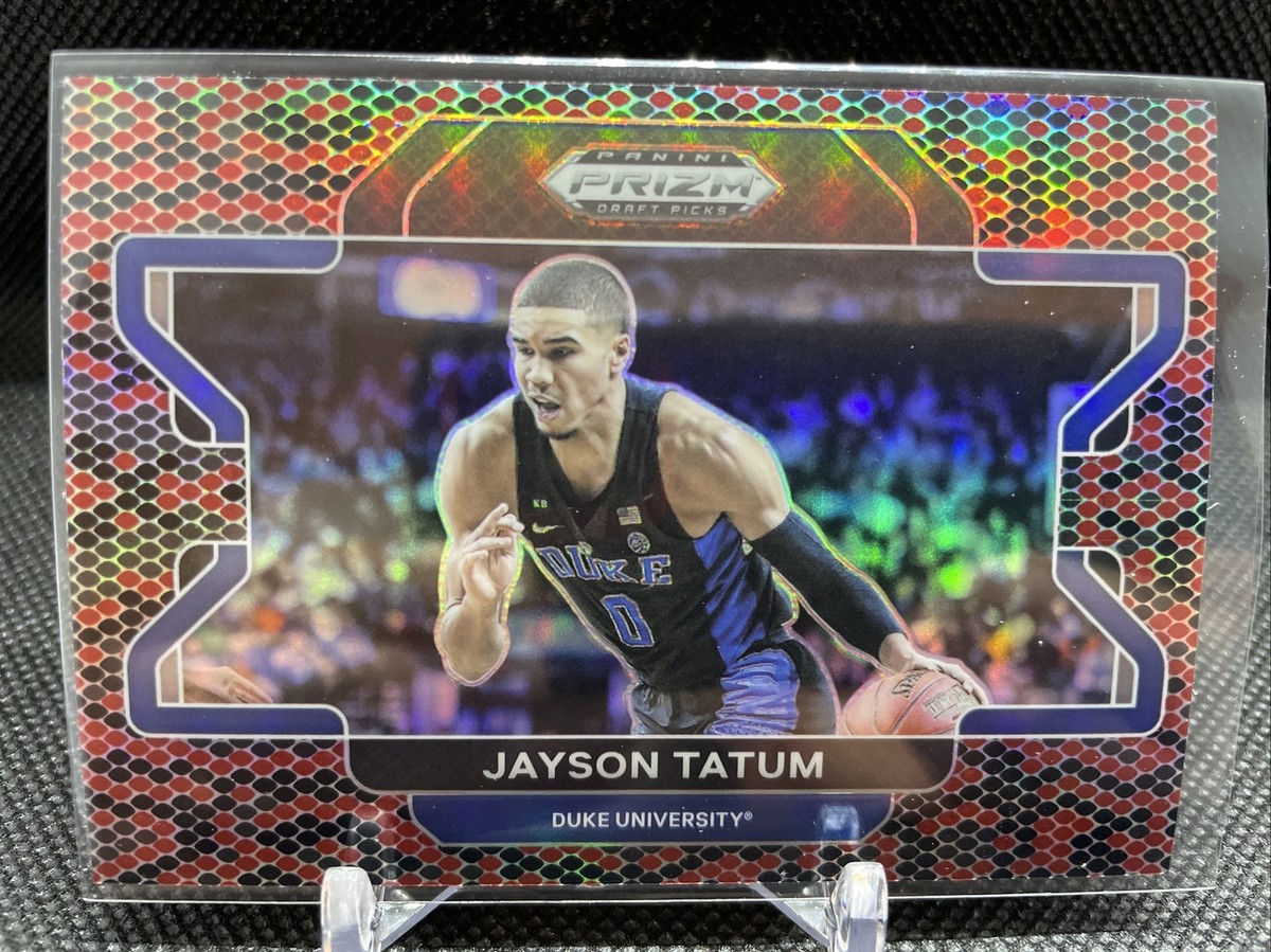 2022 Panini Prizm Draft Picks Jayson Tatum Variation