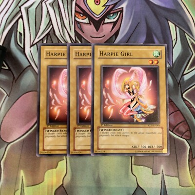 RDS-DE004 x3 Harpie Girl Common Top Zustand Yugioh