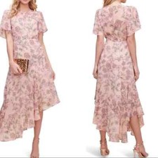 ASTR the label midi dress floral garden asymmetrical NEW with TAG size Medium
