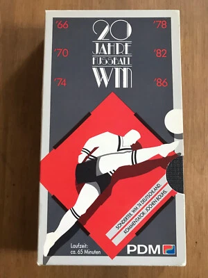 20 Jahre Fußball WM 1966 / 70 / 74 / 78 / 82 / 1986 - VHS Videokassette 65 min. - Bild 1 von 3