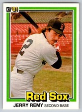 1981 Donruss - #215 Jerry Remy