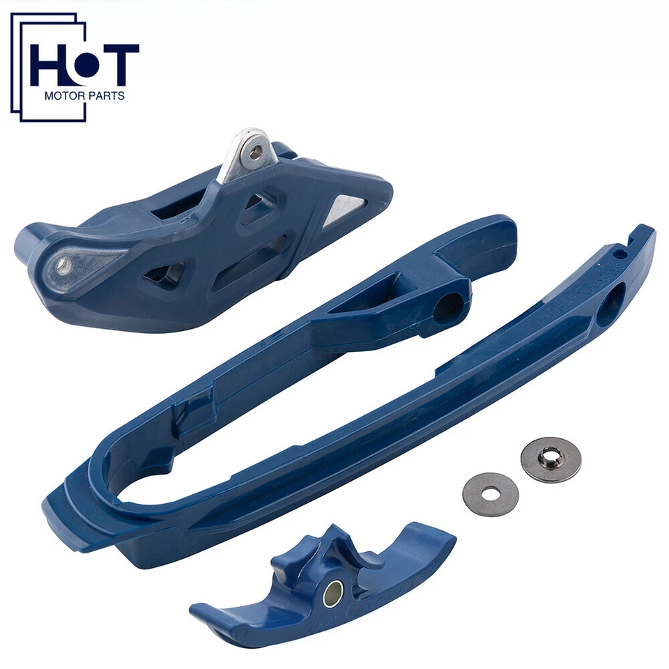 Kit de guía deslizante de cadena para Husqvarna KTM 125 250 300 350 450 SX SXF XC XC-F SMR Foto 2 de 4