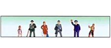 Model Power 6055 Set of 6 Standing Passenger Figures