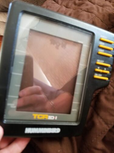 Humminbird TCR ID-1 Fishfinder WITH COVER UNTESTED SOLD FOR PARTS - Picture 2 of 7