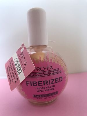 LOT 3 Pro FX Nail Treatment #060 FIBERIZED RIDGE FILLER 2.5oz Salon ...