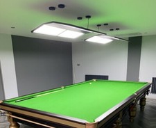LED Snooker Tavolo Luce 2-Piece Professionale Partita Illuminazione Paralume Rig