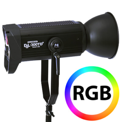 FALCON EYES DSL-300TD RGB COB LED Leuchte, Dimmbar, Bowens Anschluss, 300W