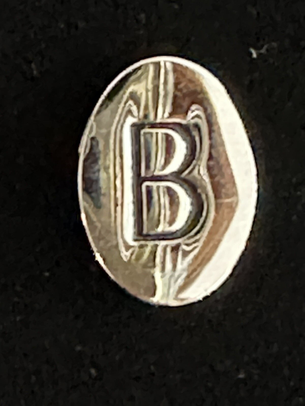 Brighton B Monogram Flat Bead Initial - image 2