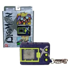 digimon bandai tamagotchi silver and blue