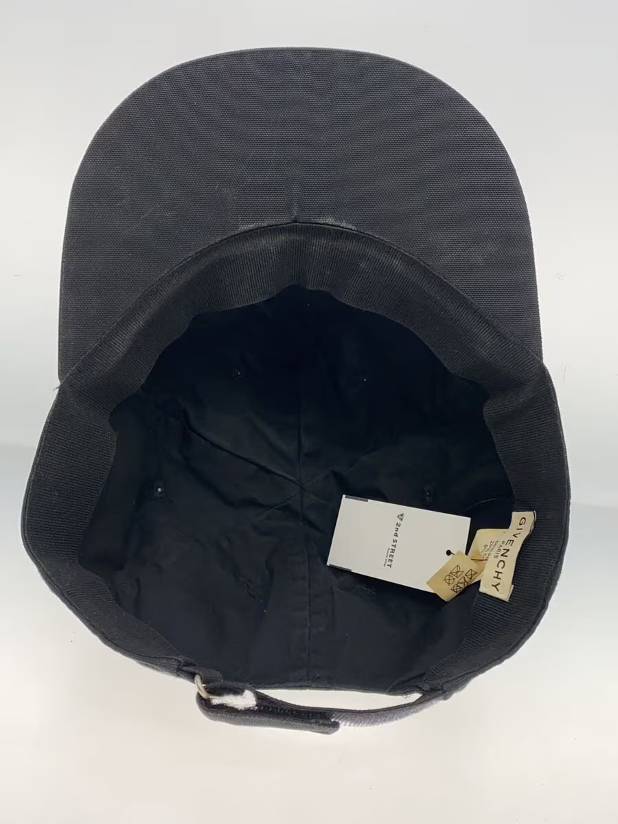GIVENCHY Cap Black Solid Color Men's - image 4