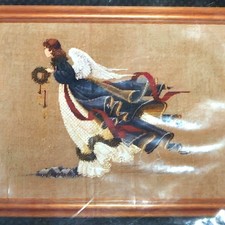 1989 LAVENDER  LACE VICTORIAN CROSS STITCH CHART: SECOND ANGEL OF FREEDOM  LF