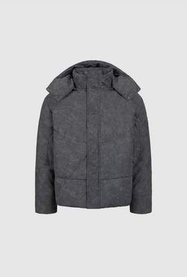 Puffer Jacket - peso - (Winterjacke) Grau - Größe L