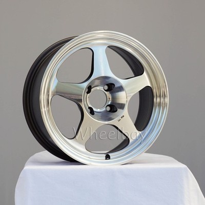 4 PCS  ROTA WHEEL SLIPSTREAM 16X8  4x100 34 67.1   FULL RGM 17 LBS