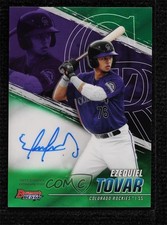 2021 Bowman's Best of Green Refractor 30/99 Ezequiel Tovar #B21-ET Auto 0ob8