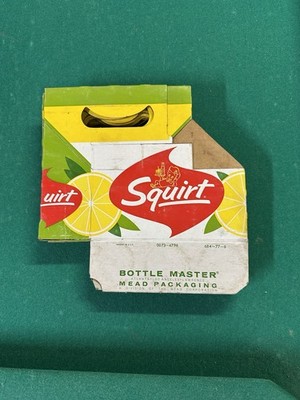 Vintage 6 Pack Squirt Soda Bottle Holders