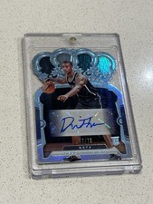 Dariq Whitehead 2023-24 Panini Crown Royale #RC-DAR Blue Rookie Auto RC /75