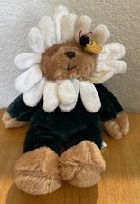 March of Dimes Daisy Bear Spring Time Flowers Bumble Bee Plushland 2000