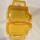 Sesame Street School Bus Yellow Plastic Lunchbox-Style Container Case — photo 1