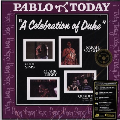 Sarah Vaughan - A Celebration Of Duke (Vinyl LP - 1980 - US - Reissue)