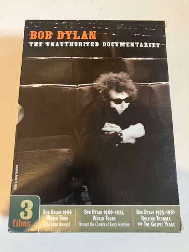 x3 Bob Dylan DVDs The Unauthorised Documentaries (2006) R2 VGC Part Sealed - Picture 4 of 23