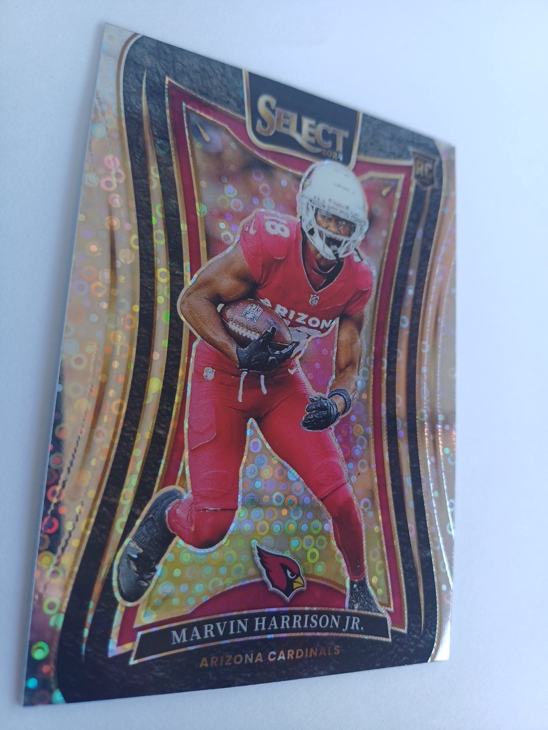 2024 Panini Select Suite Level Marvin Harrison Jr. #384 Disco Prizm (RC) Arizona