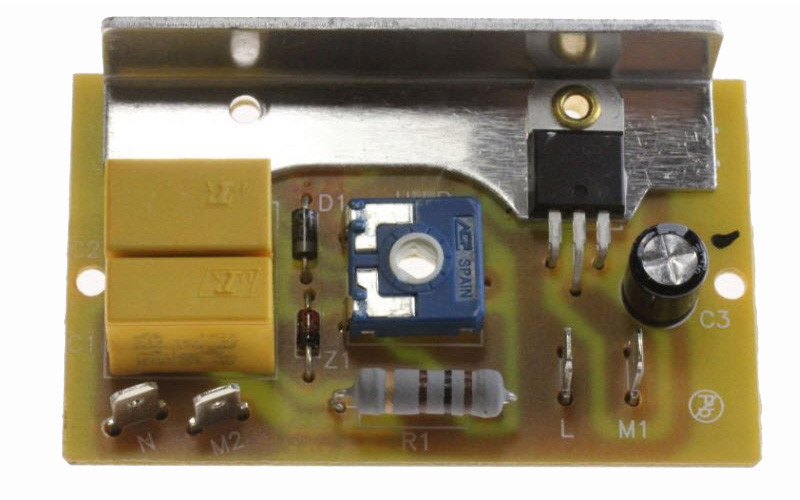 Module electronique variateur haute precision pour pieces de nettoyeur compact