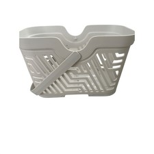 Ankyo Shower Caddy Portable Bath Organizer Basket w/ Dividers Light Gray Storage