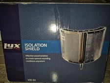 LyxPro Sound Absorbing And Vocal Recording Microphone Isolation Shield Panel