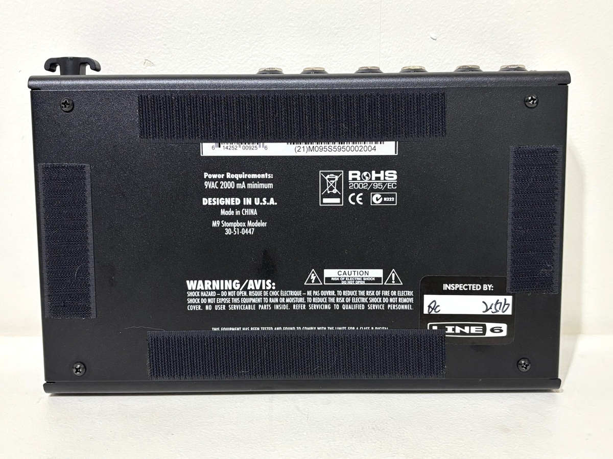 Line 6 6 M9 Stompbox Modeler Multi-Effects Guitar Effect Pedal for