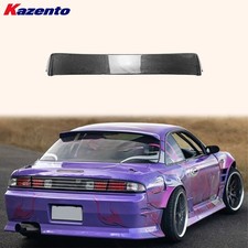 Rear Roof Spoiler Wing Lip DM Style Carbon Fiber For Nissan 200SX S14 S14A