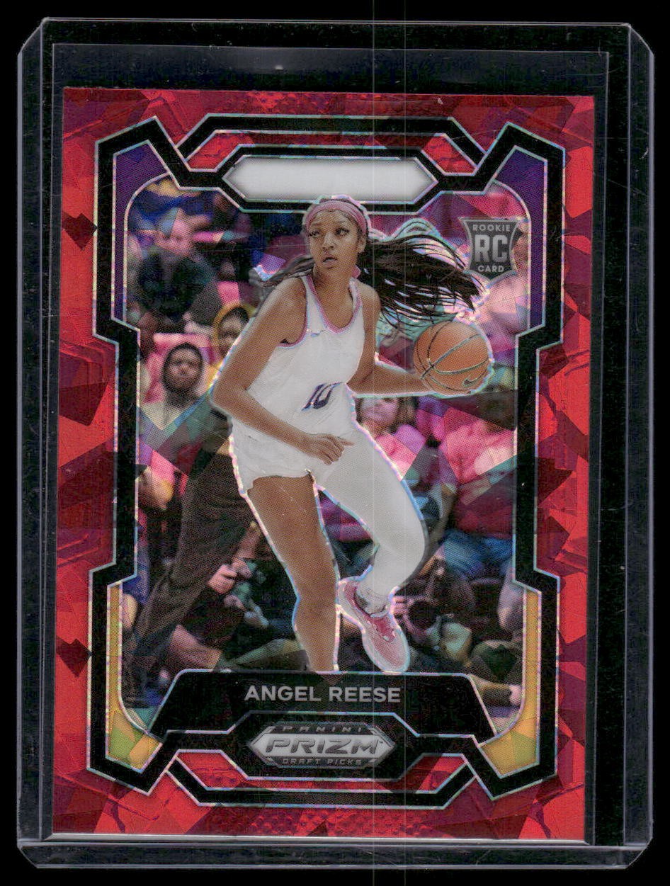 2024 Panini Prizm Draft Picks #38 Angel Reese Prizms Red Ice