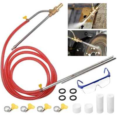 #ad 5000 PSI Sandblasting Kit for Pressure Washer Sand Blaster Attachment Power $29.98