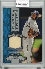 2013 Topps Series 1 Yovani Gallardo Game Used Memorabilia Card