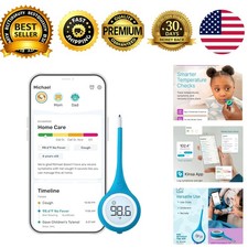 QuickCare Digital Medical Thermometer Fever Smart Fast Oral Armpit Rectal Baby