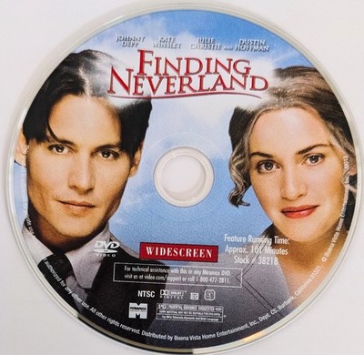 Finding Neverland (Widescreen) Depp/Winslet - DVD Disc Only- Excellent