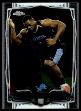2014 Topps Chrome Caraun Reid Rookie Detroit Lions #215