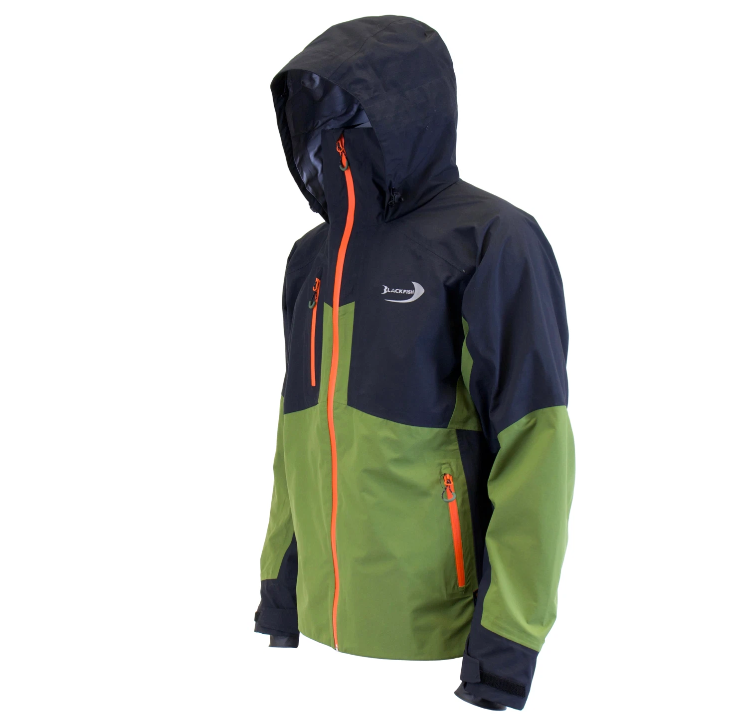 Blackfish Aspire Rain Jacket Olive Black Orange - Men's Size Large - Free Ship
Opens in a new window