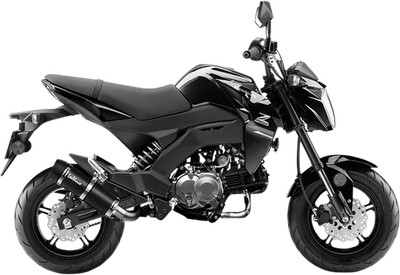 LeoVince GP Corsa Evo Carbon Exhaust 3394EU 2017-2024 Kawasaki Z125 BR125 Pro