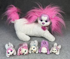 Puppy Surprise - Pink w/ 5 Babies Puppies Dog Mom Mother Plush Animal Soft