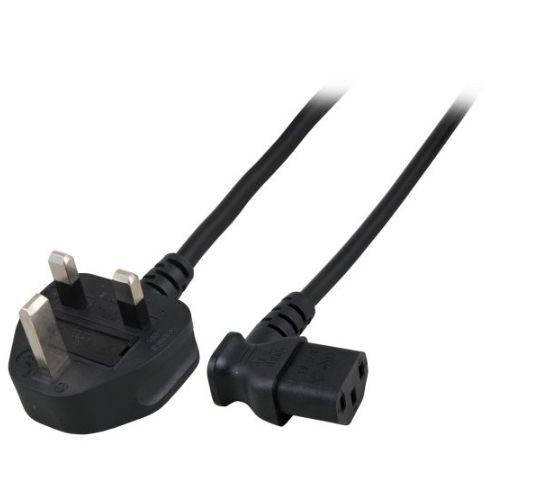 MicroConnect Power 2M UK BS-1363 Angled C13 H05VV-F 3x0.75mm2 CU