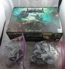 Mythic Battles Pantheon Board Game with extra minis (see description)