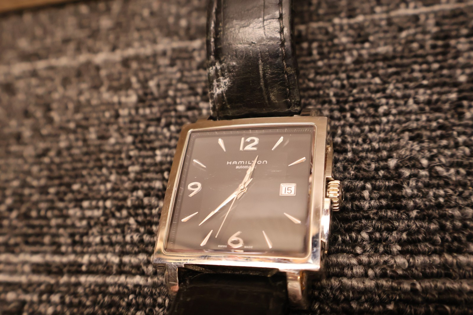 Hamilton Jazzmaster Automatic square watch H32415… - image 2