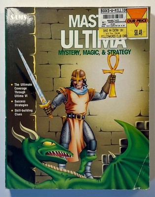 Vintage ''Master Ultima: Mystery, Magic and Strategy'' by Ralph Roberts ( 1991)