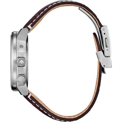 Citizen Men's Watch Promaster Sky Eco-Drive Brown Dial Leather