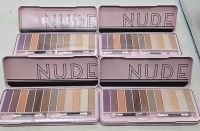 Set Of 4 The Color Workshop Nude Markwins Beauty Brands 12 Eyeshadows (23)