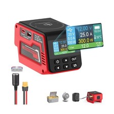 300w Voltage Regulator Compatible With Milwaukee 18v Battery Red