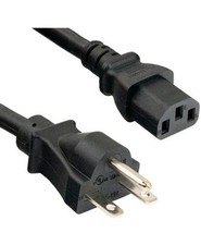 14 AWG Heavy Duty Power Cord NEMA 6-15P to IEC 320 C13 - 6 Ft.